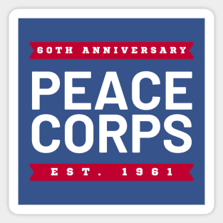 Peace Corps 60th Anniversary (Est. 1961) Sticker